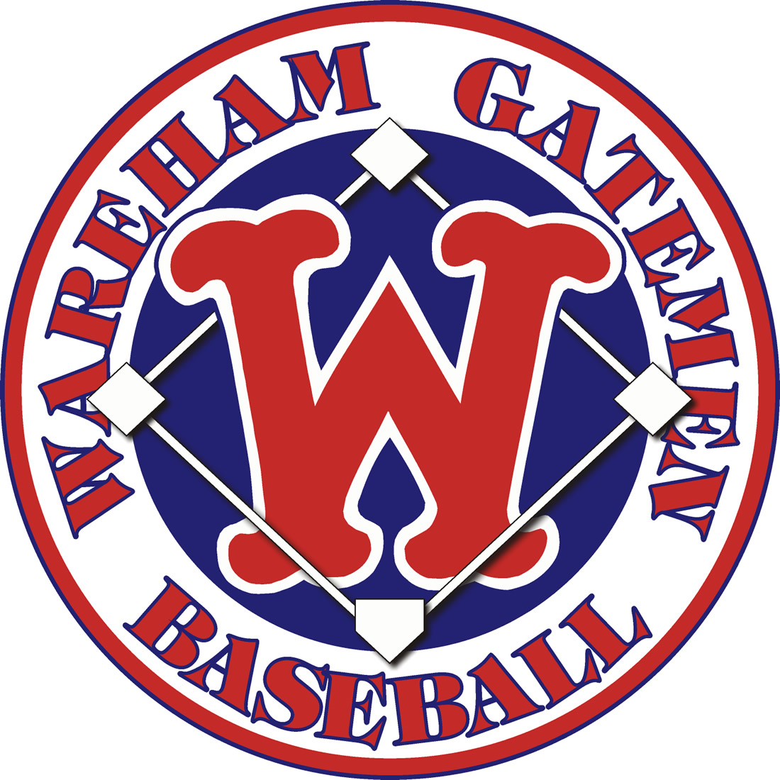 Wareham Gatemen 0-Pres Primary logo iron on transfers for clothing
